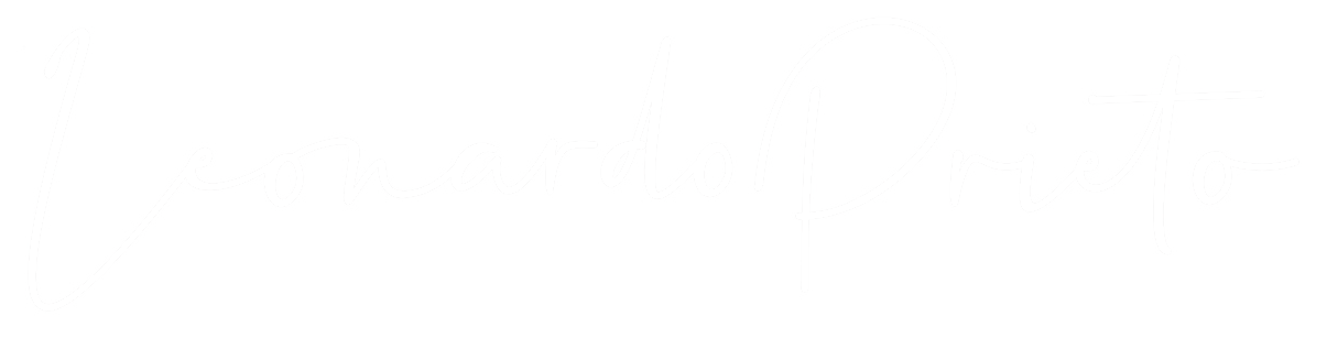 Leonardo Prieto Logo White